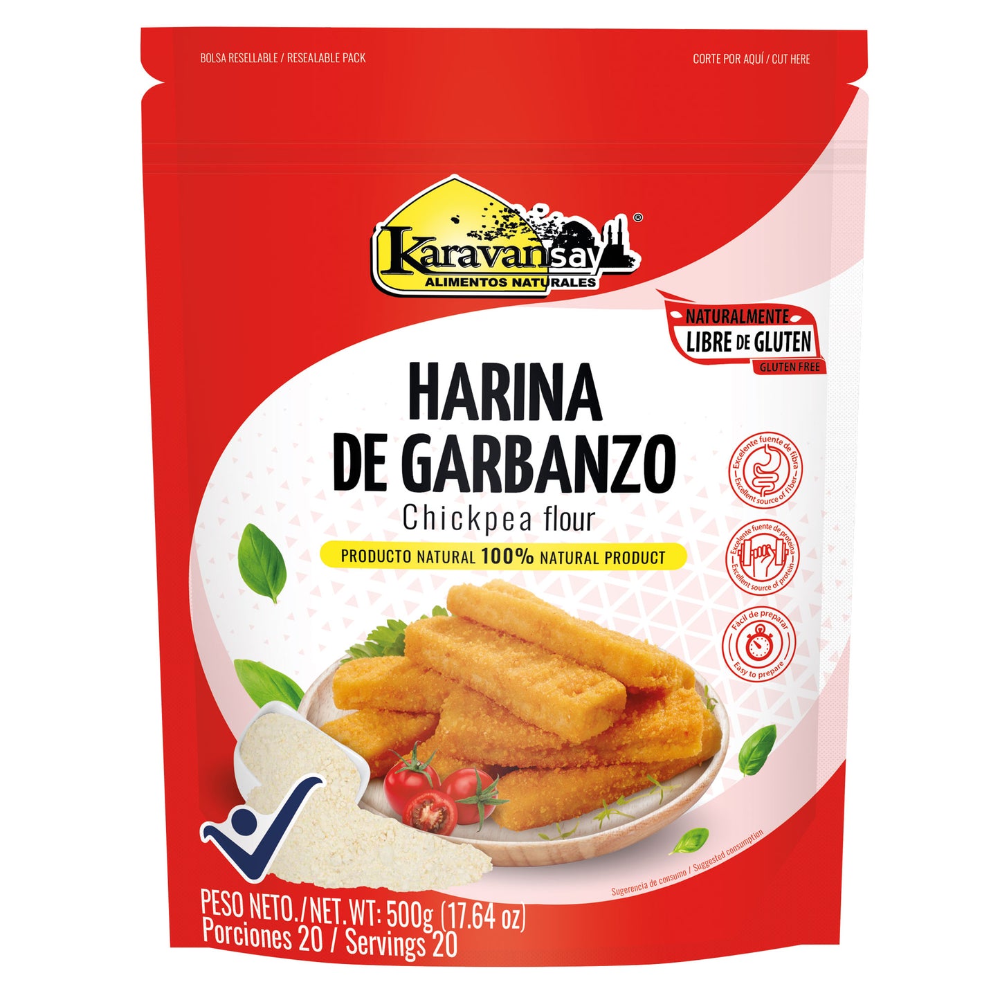 Harina de Garbanzo x 500g