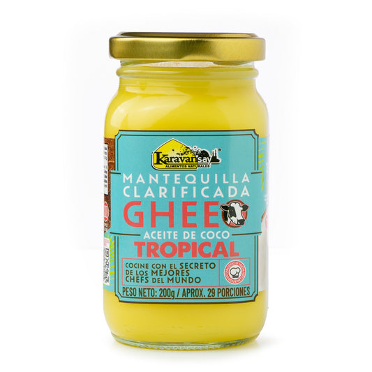 Mantequilla Clarificada Ghee Tropical (coco) x 200g